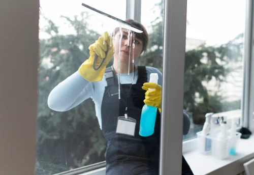 Nettoyage de vitres intérieures et extérieures à Damigny
